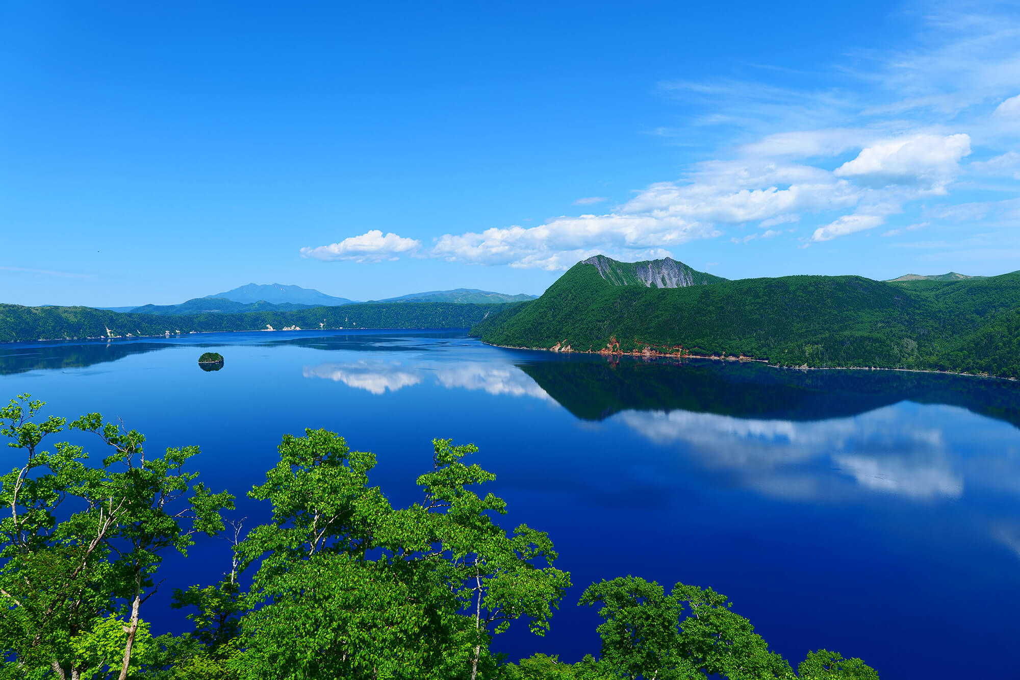 摩周湖の景色